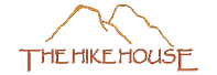Logo for The Hike House, a one-stop-shop for all your hiking needs.